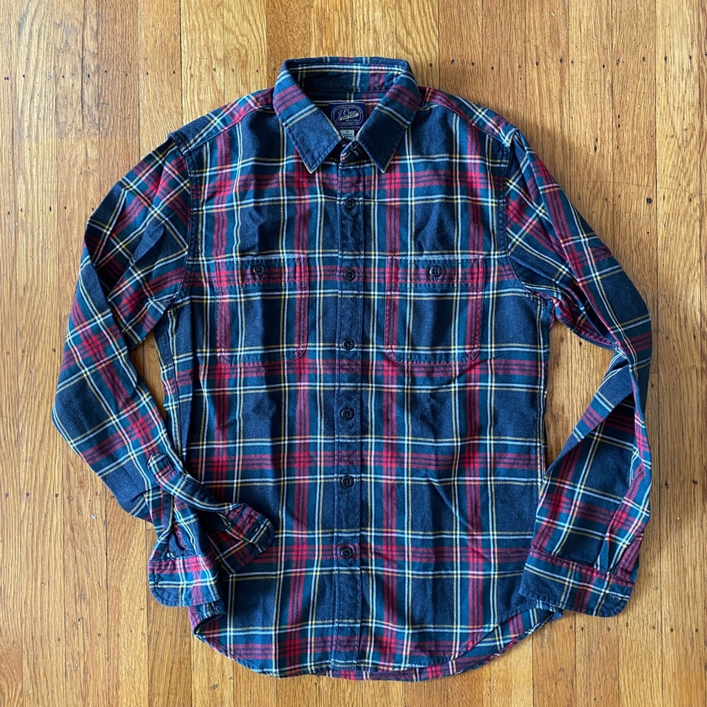 J. Crew Mid-weight Flannel Shirt